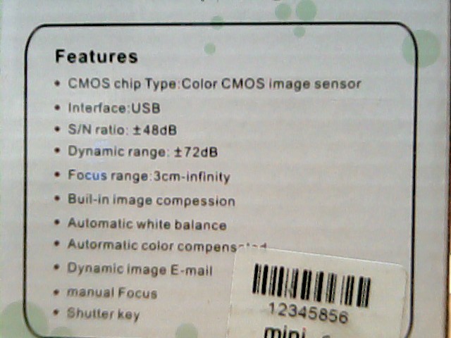 وبکم PC CAMERA مدل mini packing وب کم PC CAMERA مدل mini packing